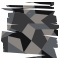 Polygonales Grau